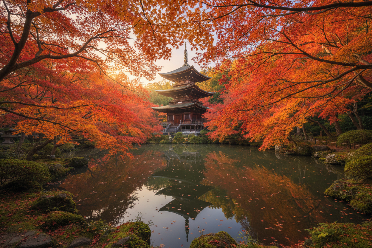 Giappone Foliage Autunnale