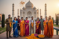 Viaggio di gruppo in India - Taj Mahal al tramonto